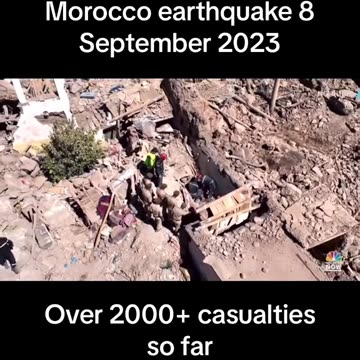 Moroco Earthquake Condition
