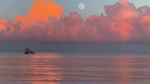The sun is far away, but there must be light.