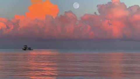 The sun is far away, but there must be light.