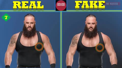 IF YOU ARE REAL WWE LOVER THEN Can You Find ERRORS Between 2 WWE Photos!