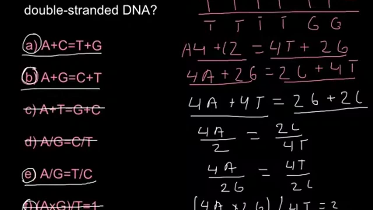 Balancing DNA