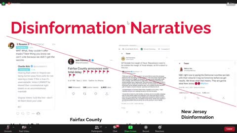 Stopping Cyber Suppression Program Follow-Up Briefing: 2021 Elections