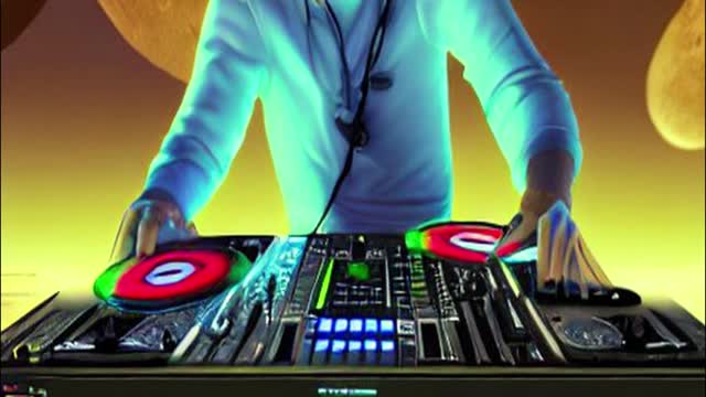Lyrical hip hop mashup spun live