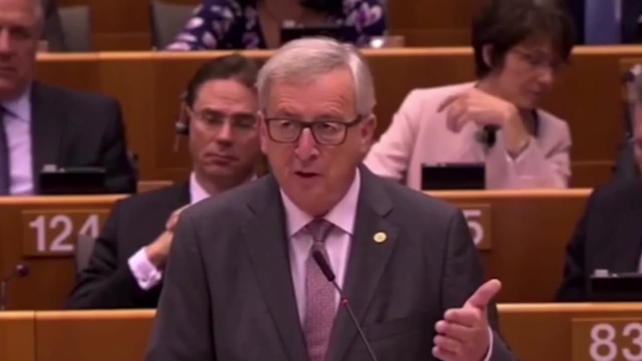 Juncker Führer anderer Planeten UFO