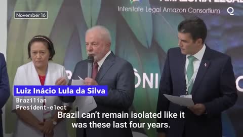 Brazil's Lula Pledges 'Big Fight' Against Amazon Deforestation