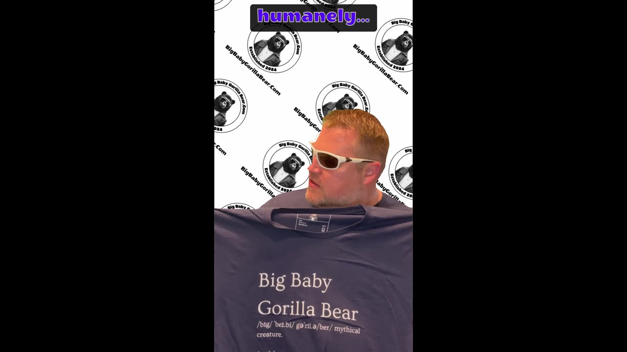 Big Baby Gorilla Bear Meaning V2 Premier!