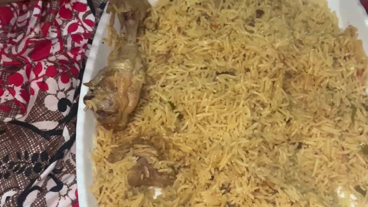 Chicken breast biryani