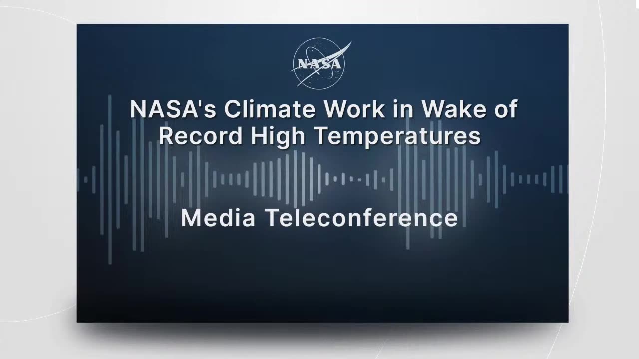 "NASA's Climate Initiatives Amidst Record High Temperatures - Media Briefing (July 20, 2023)"