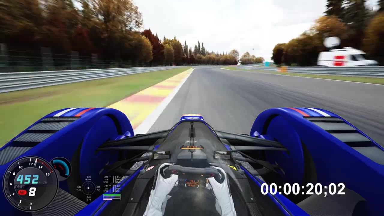 Fastest Lap At Spa Ever ! 2000 Hp Red Bull Prototype !