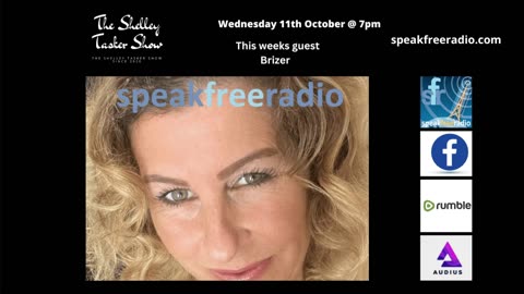 The Shelley Tasker Show #47 11/10/23 Guest Brizer