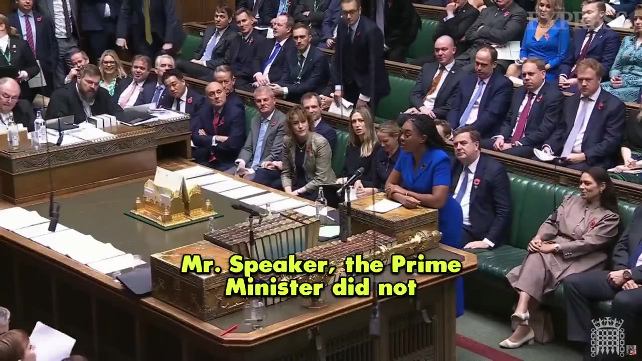 EXCEPTIONAL MOMENT FROM 🇬🇧UK PARLIAMENT