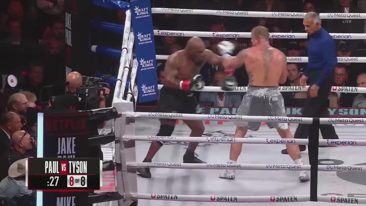 Jake Paul vs Mike Tyson Last Moments Fight