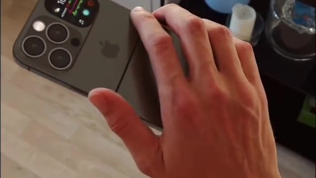 Folding the iPhone