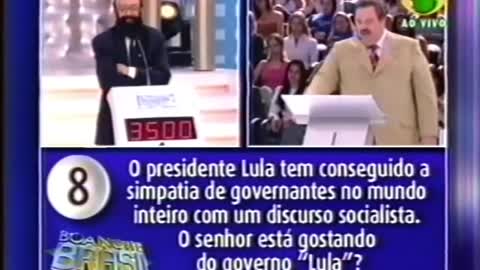 Dr. Enéas, o Sr. está gostando do governo Lula