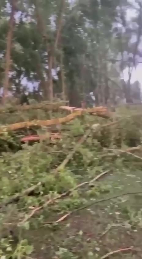 Tornado On the Minsk Sea near Minsk, claimed the life of a girl, and injured many