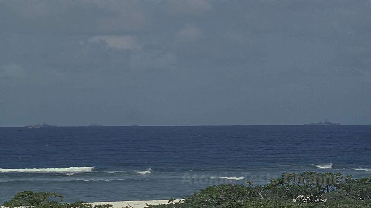 150 METER UNCUT FOOTAGE OF UNDERWATER ATOMIC BLAST