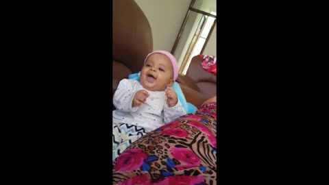 Babies natural happiness