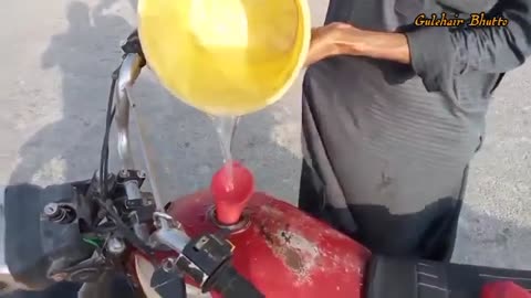 Moter byke on water first time in pakistan