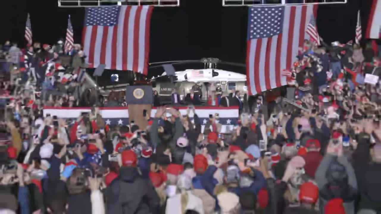 President Trump in Dalton, GA #Georgia #MAGA #StopTheSteal