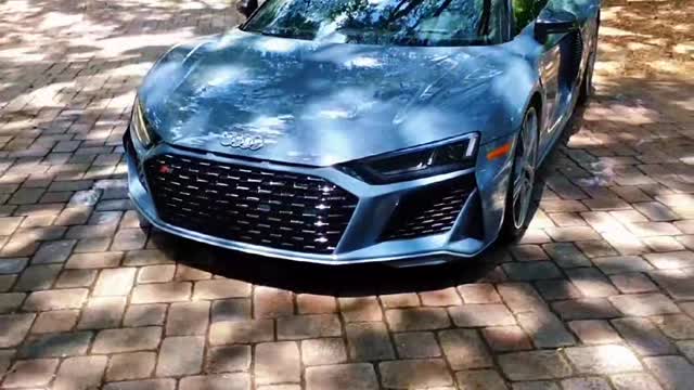 Washing and Detailing an Audi R8