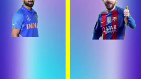 Virat Kohli vs Lionel Messi