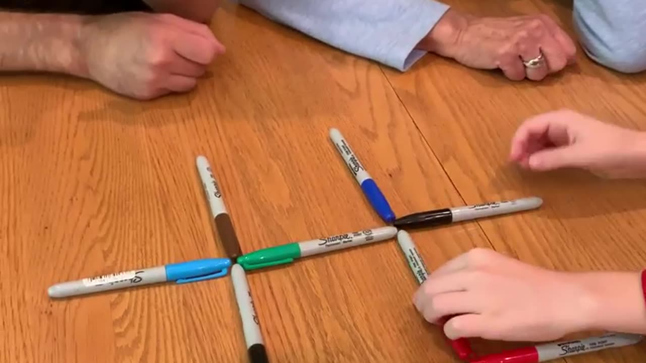 How to Move 3 Marker So that Square remains the Same | Do it yourself | Viral Game