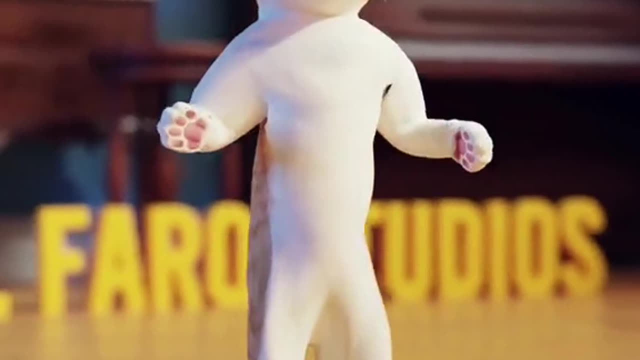 Cute cat 😺 cute dance