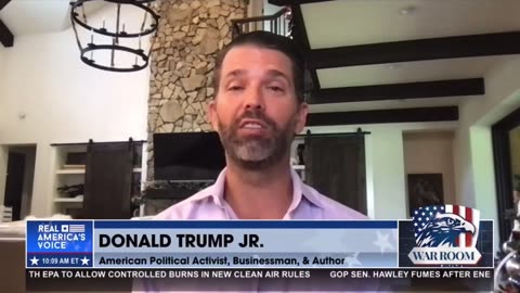 Donald Trump Jr. responds to dad's indictment