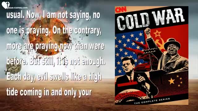 Warning from Jesus... You're on the Precipice of Disaster & Time is running out ❤️ Love Letter