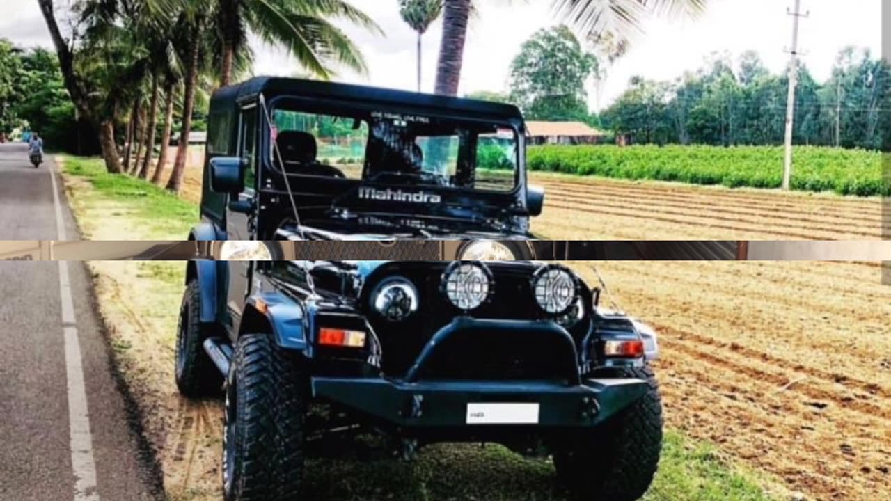 Modified Mahindra Thar