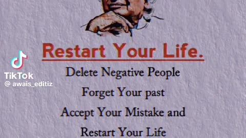 Restart your life