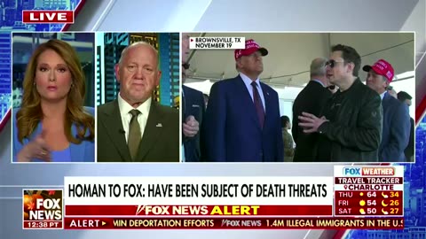 Tom Homan responds to death threats: 'If you want some, come get some'