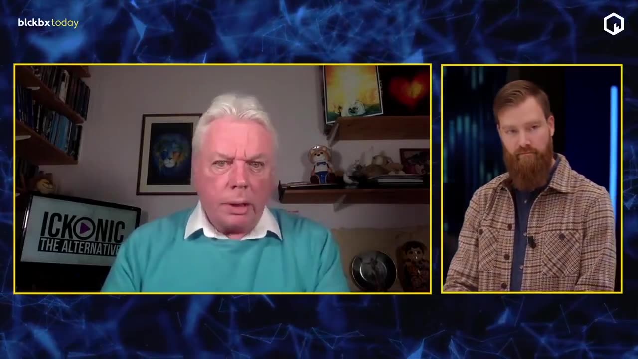 DAVID ICKE Talking on Dutch alternative TV