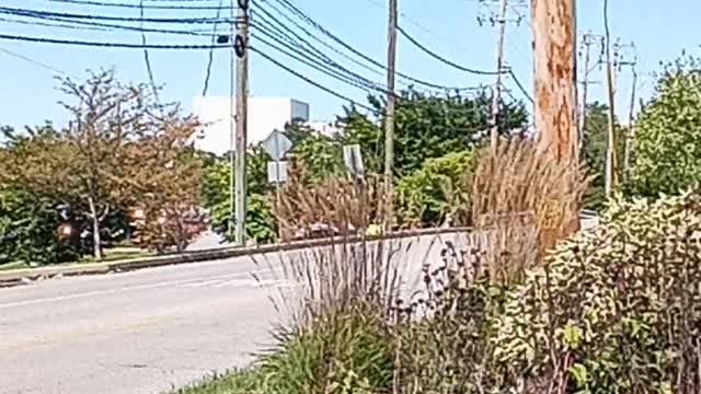 Shipping Containers piling up at a WalMart near Valley Forge