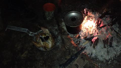 Campfire Cornish Hen