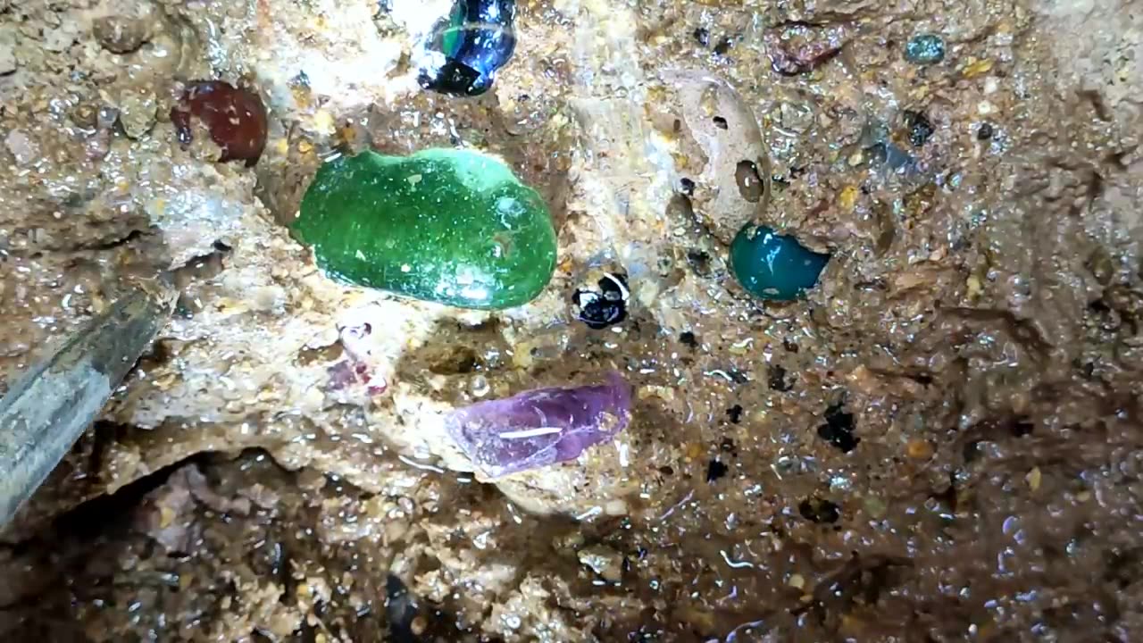 This Gentleman mines for his own diamonds and other gems all the time legally ;-)