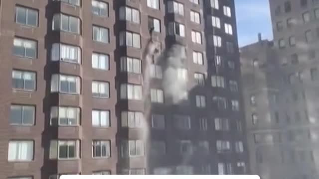 At least 38 people were injured in a fire at an NYC high-rise apartment building, the FDNY says