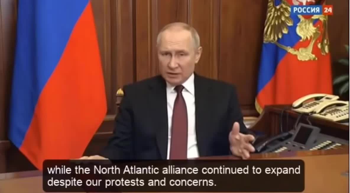 Putin Speech on Ukraine February 2022