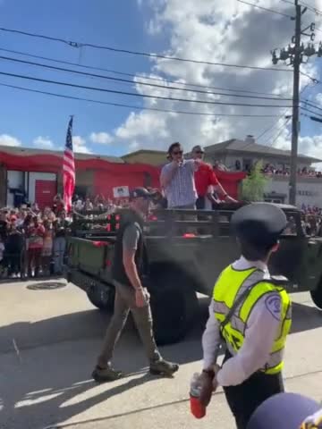 Senator Cruz Gets Beer Can Thrown At Him