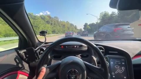 CUTTING UP IN MCLAREN 720s POV