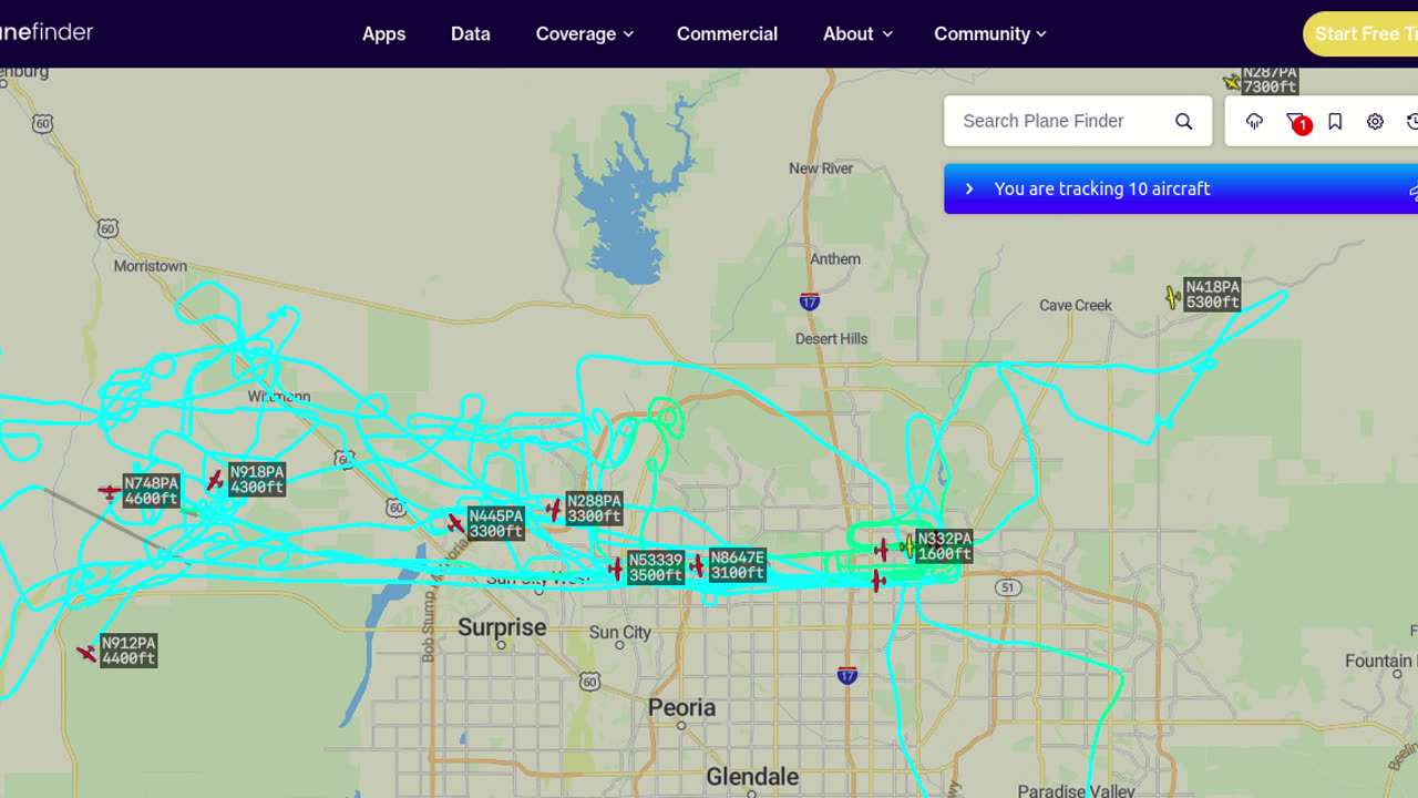 Mormonguard chinese bird mafia still over Wittmann AZ