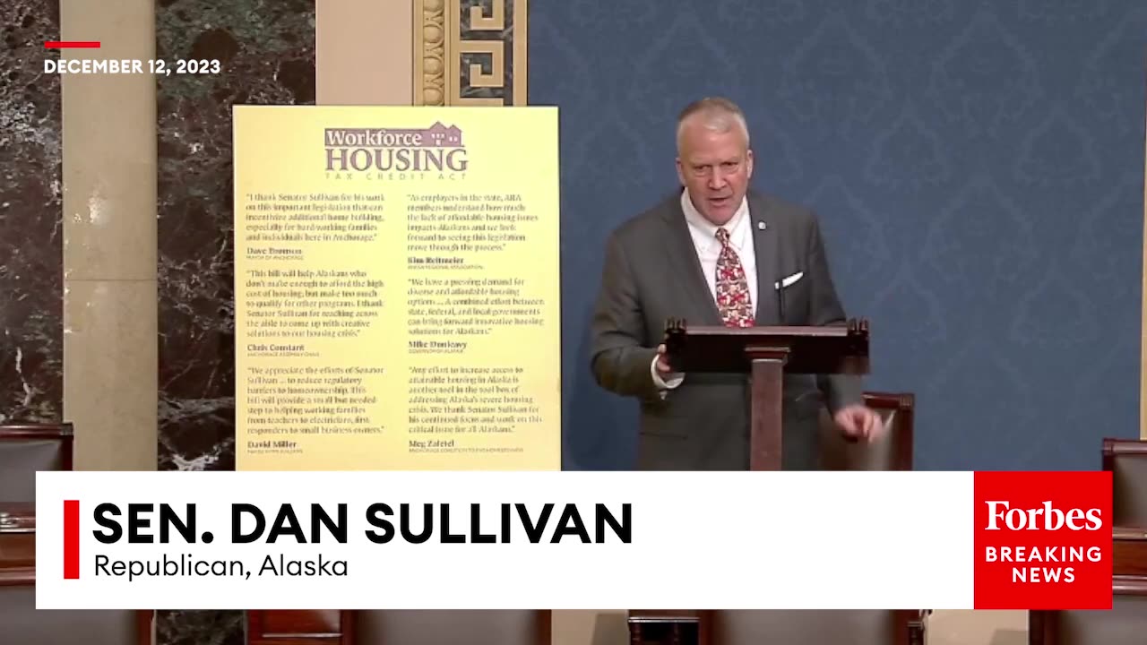 Ron Wyden And Dan Sullivan Promote Bipartisan, Bicameral Legislation Targeting Housing Shortages