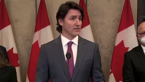 Biden "Ordered Trudeau" to end the "Freedom Convoy"
