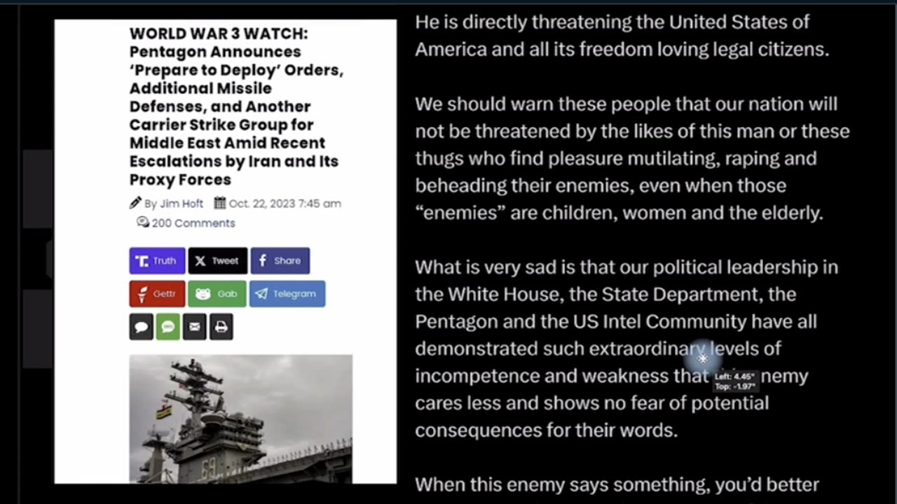 🚨PENTAGON ::: PREPARE TO DEPLOY