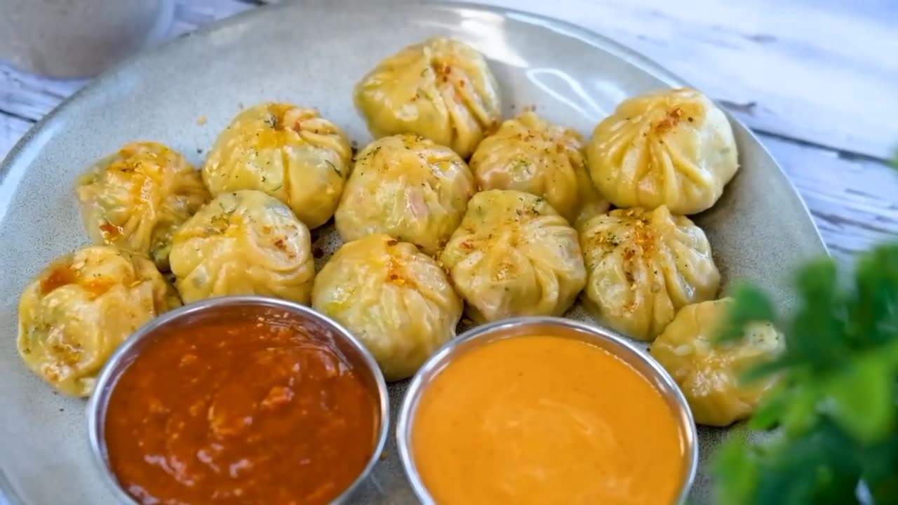 Vegetable momo