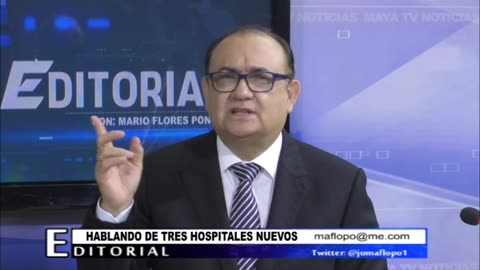 HABLANDO DE TRES HOSPITALES NUEVOS