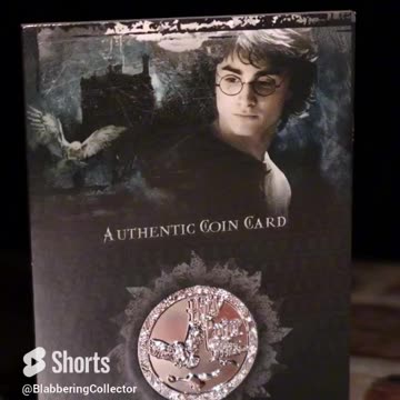 My First Harry Potter Coin Card #cardcollector #wizardingworld #harrypotter #hedwig #coincollecting