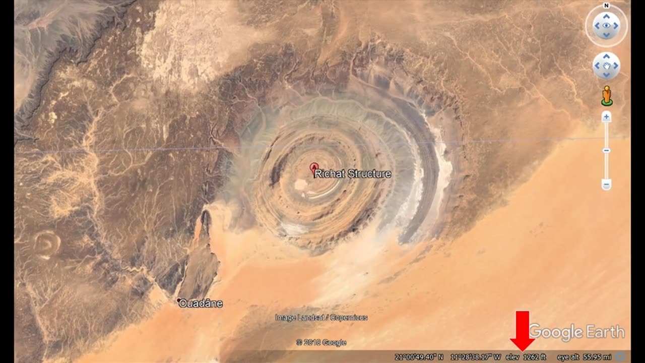 Secret Files on The Eye of The Sahara & The Lost Ancient City of Atlantis | Richat Structure Africa