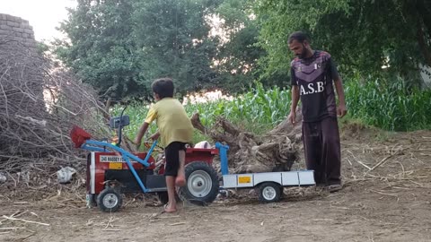 Woods Offload Adam Ji Tractor Mini eicher tractor(part 14)