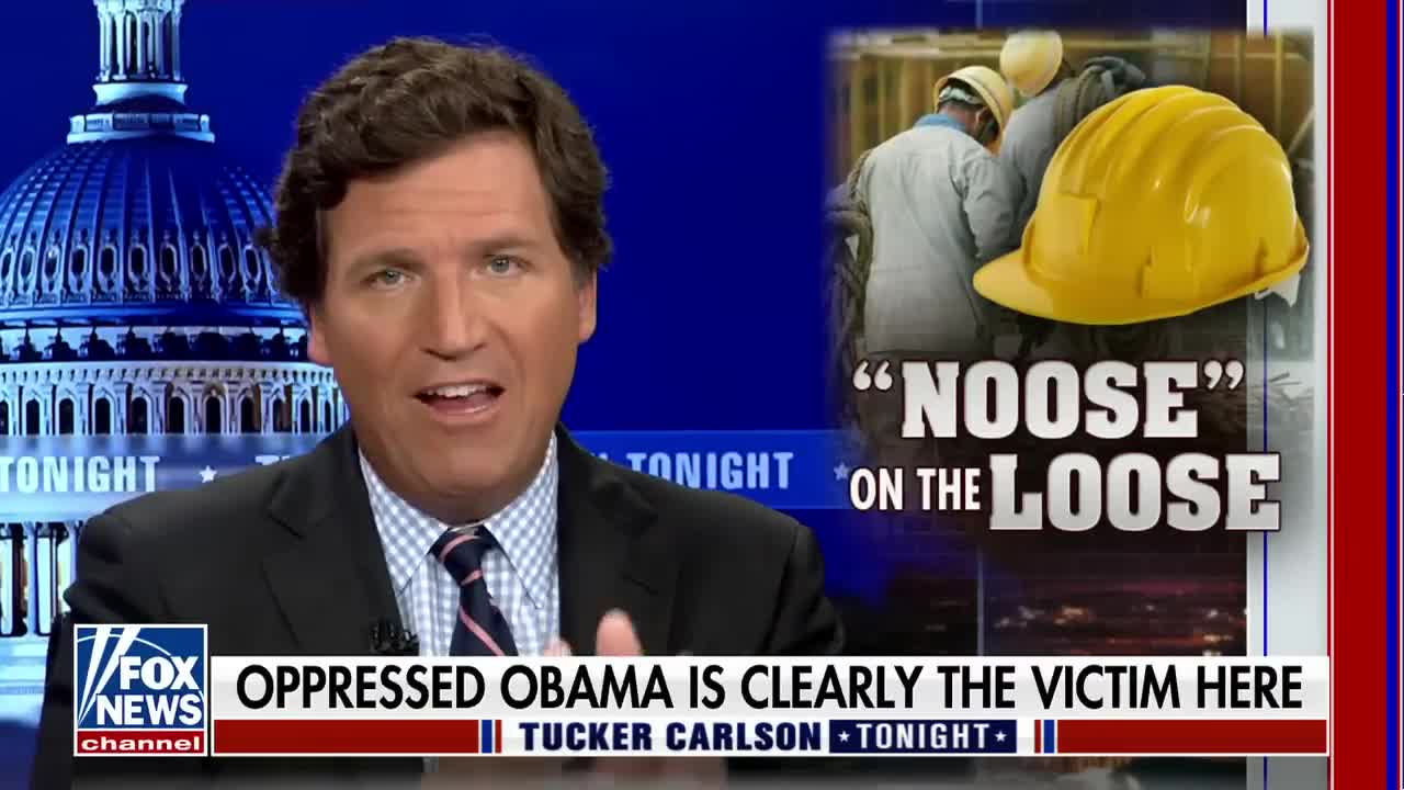 Tucker Carlson: Construction of Obama's temple was halted